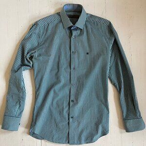 Givenchy Gingham Long Sleeve Shirt Size S